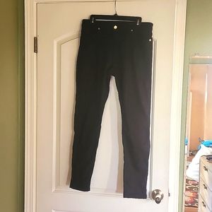 Michael Kors black izzyskinny jeans size 8